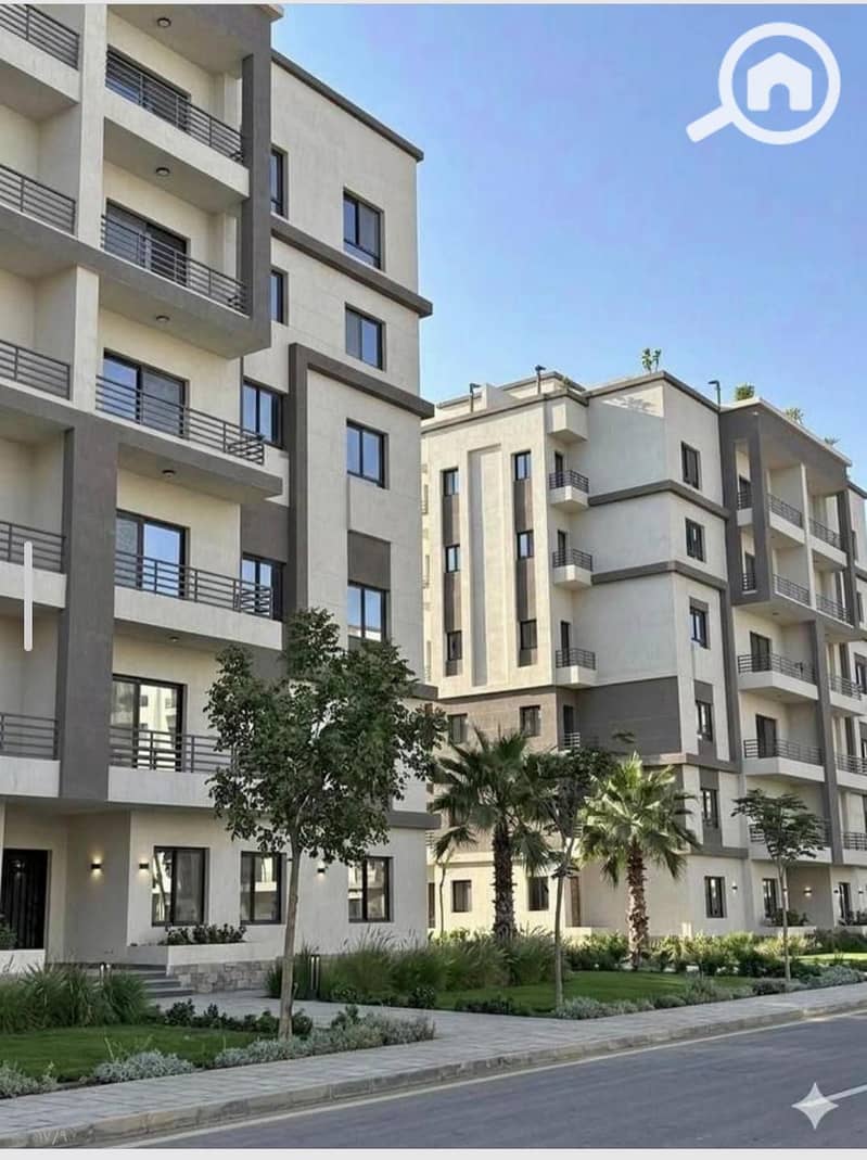 102sqm Ground Floor Apartment for Sale with 46 sqm Private Garden and 640,000 EGP Down Payment in Mayan Compound, El Sherouk, Near the British Univer - Widok 4