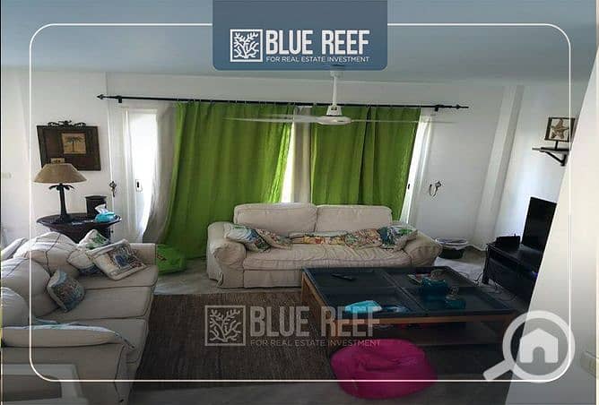 Duplex Ready to move - fully furnished, View Pool in Amwaj North Coast. - Widok 3
