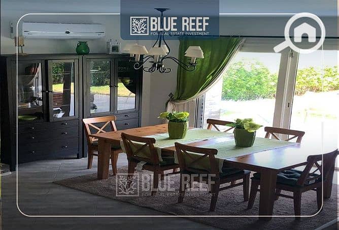 Duplex Ready to move - fully furnished, View Pool in Amwaj North Coast. - Widok 5