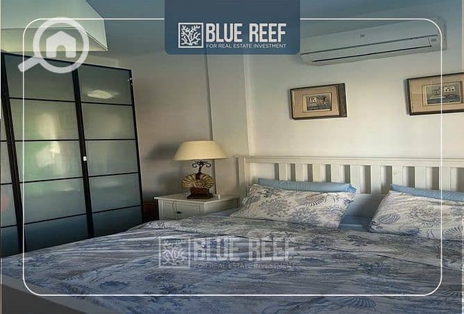 Duplex Ready to move - fully furnished, View Pool in Amwaj North Coast. - Widok 6