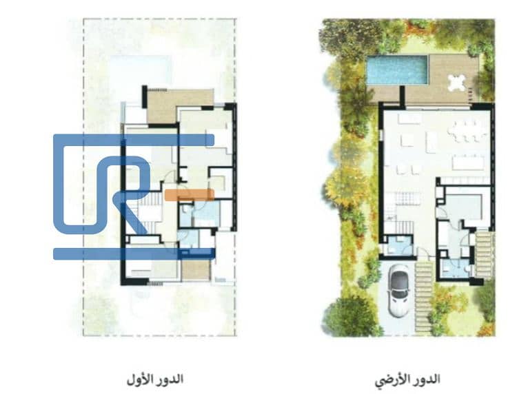 TWIN HOUSE for sale in zed east prime location under market price - Widok 5