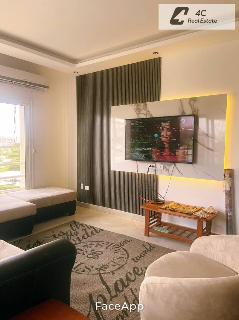Priced below market value for a quick sale a fully furnished resale penthouse chalet including kitchen at Amwaj North Coast It features a sea view - Widok 3