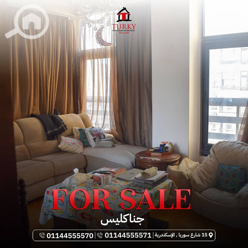 For lovers of elegance and luxury, an apartment for sale in Janaklis 185m (steps from Abu Qir Street) - Widok 6