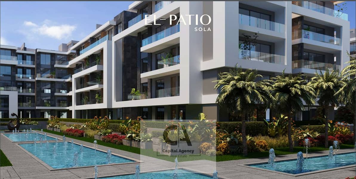 Apartment for sale with only a 5% down payment in Patio Sola Compound with La Vista | Installments over the longest payment period | Prime location - Mehr