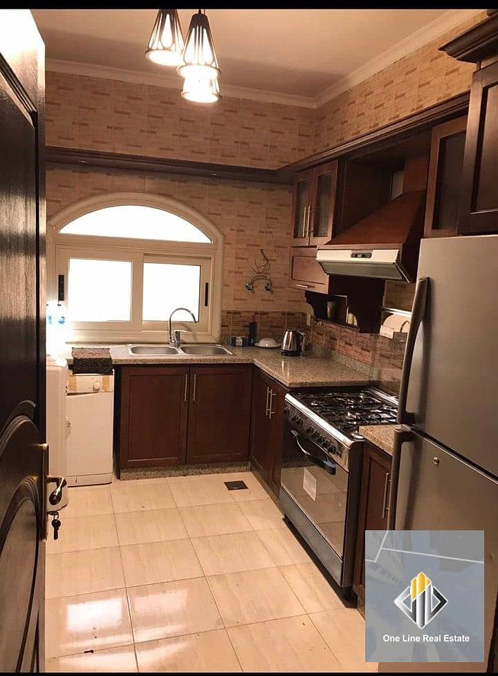 Apartment for sale on the third floor with a finished balcony, featuring a special view of Sheikh Zayed Club, next to all services, empty without furniture. - Mehr