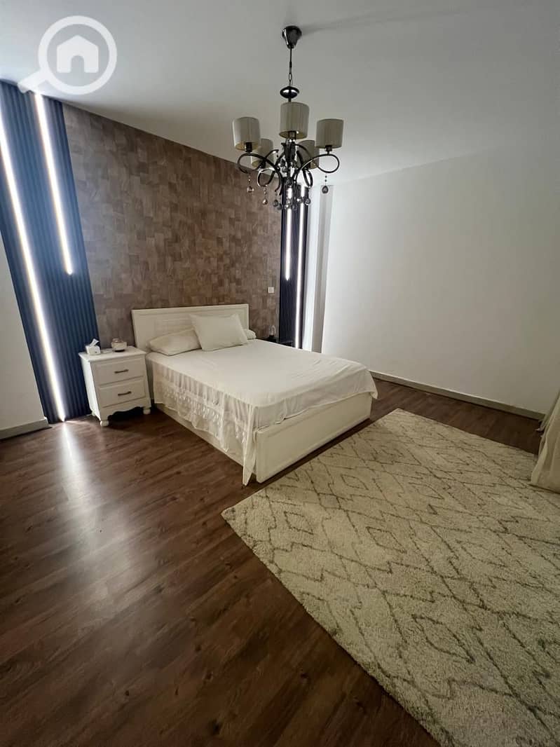 Apartment for rent with private garden 70m fully furnished super lux finishing wide garden view first use 131m 3 bedrooms in Al Rehab 2 - Phase 7 - Ansicht 6