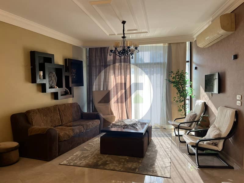 fully furnished apartment for Rent 2 bedrooms & landscape in La Mirada in new cairo compound - Ansicht 2