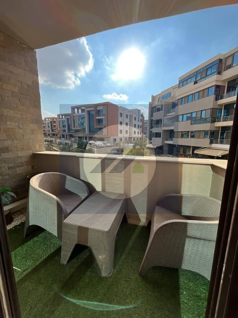 fully furnished apartment for Rent 2 bedrooms & landscape in La Mirada in new cairo compound - Ansicht 4