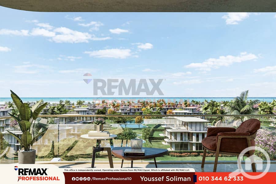 Open view of the swimming pool and garden chalet for sale in Sidi Abdel Rahman - Widok 5