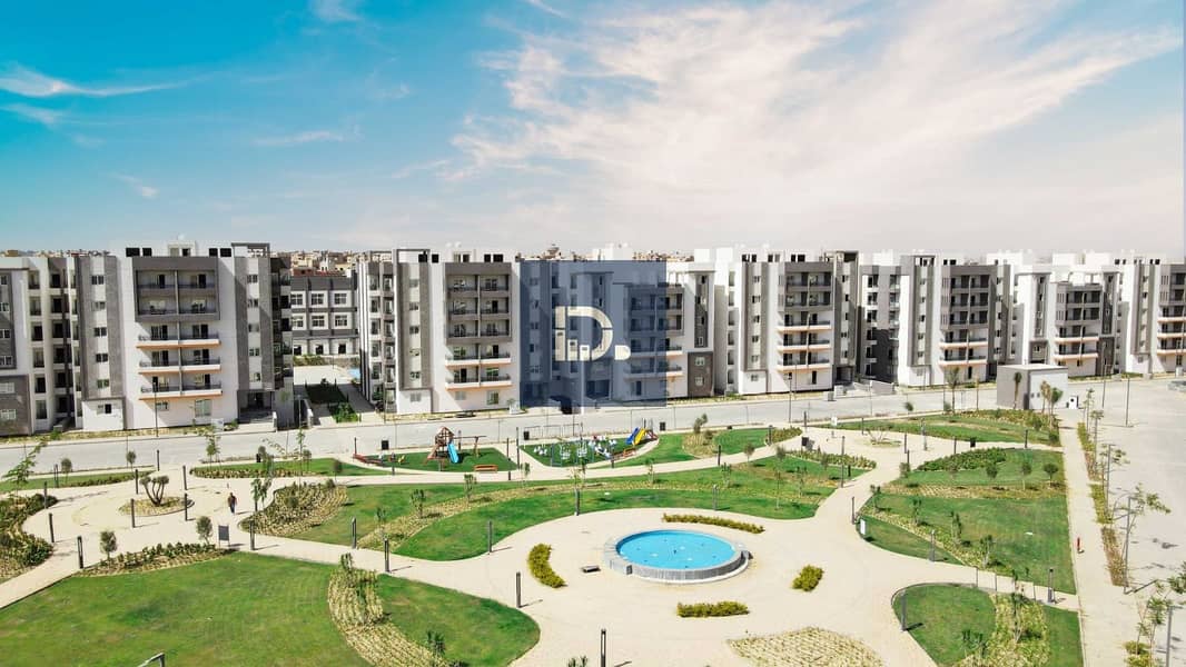 A fully finished 175m apartment inside Rock Eden in October Gardens, a prime location next to the main axes and services, a complete compound, and the cash price is only 5,500,000 EGP. - Widok 2