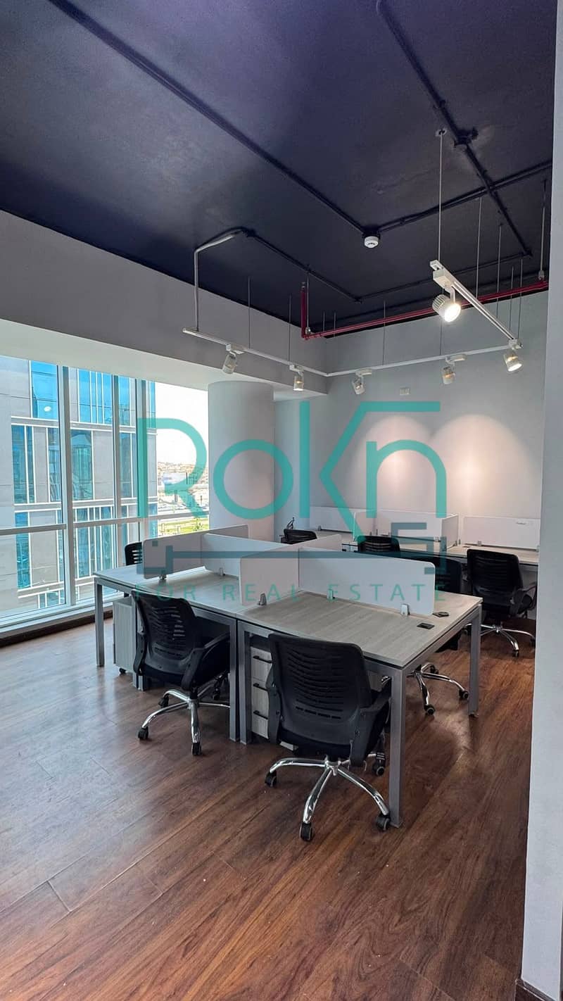 Office for sale at Ivory Business Park Mall – 256 sqm, fully finished, at an exceptional price. - Więcej