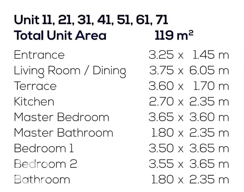 119m² apartment for sale in Noor City, repeated floor, old reservation, at the best price, directly next to services. - Vista 5