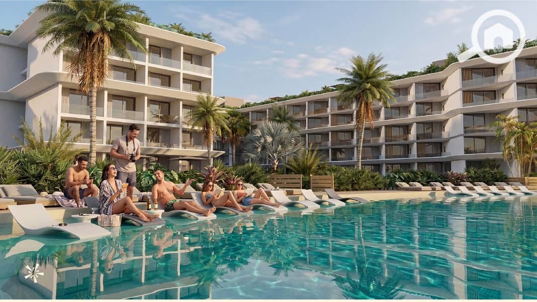 With a down payment starting at 10% and payment plans up to 10 years, own your chalet in Ain Sokhna at the best prices and a prime location just an hour away from Cairo, and benefit from the price of the launch. - Aanzicht 3