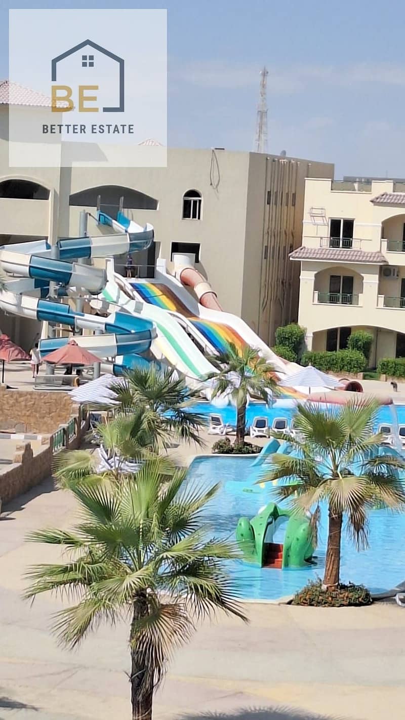 Super Lux chalet with furniture and a roof for sale in La Sirena Palm Beach - Ain Sokhna - Ansicht 4