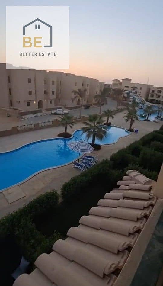 Super Lux chalet with furniture and a roof for sale in La Sirena Palm Beach - Ain Sokhna - Ansicht 6