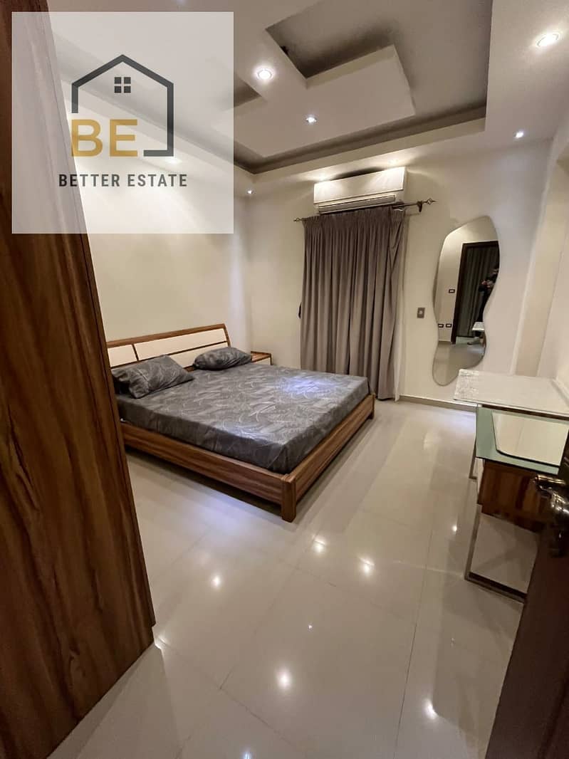 Ultra Super Lux apartment with furniture and appliances for sale in Al-Banafsaj 1 Villas - New Cairo – pohled 4