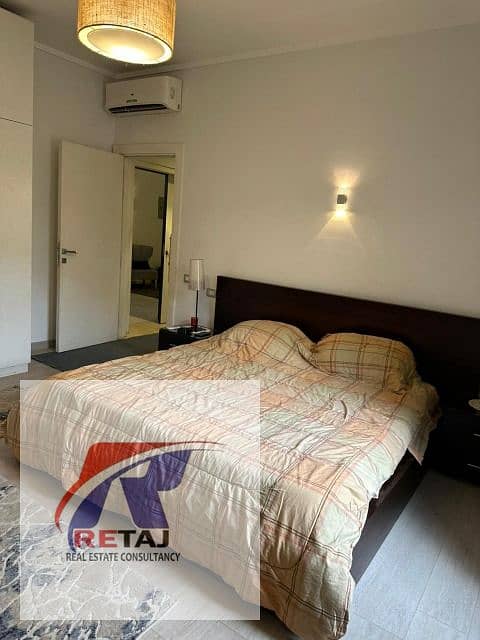 Ground floor studio with garden for rent in Palm Hills Compound – Fifth Settlement | 180 sq m | Hotel-style furnishings – pohled 6