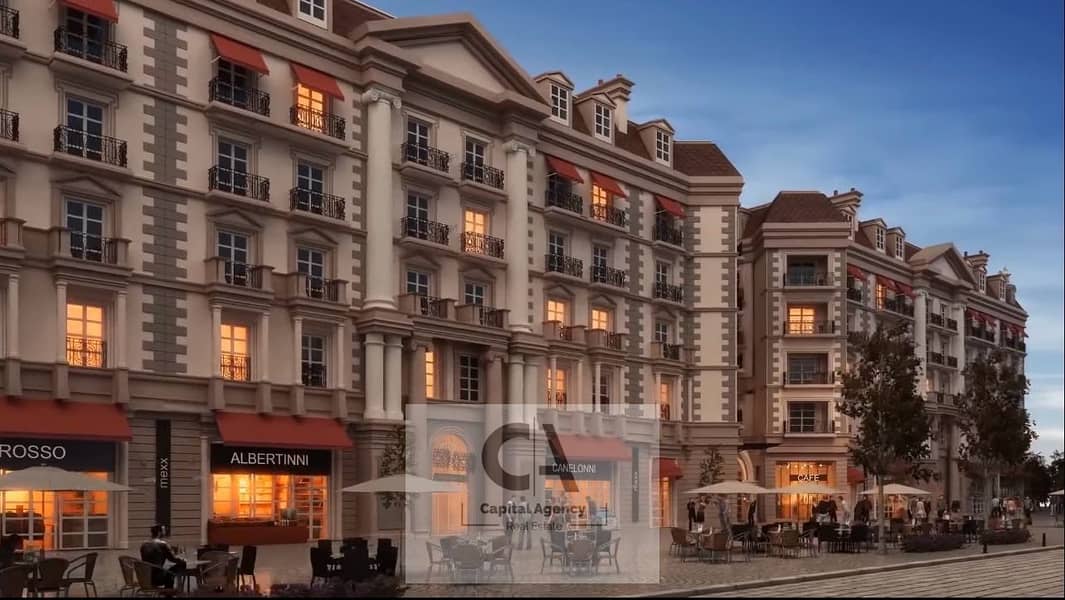 Apartment for sale in the heart of the New Capital in R5 ready To Move and fully finished in New Garden City with a special cash discount - Mehr
