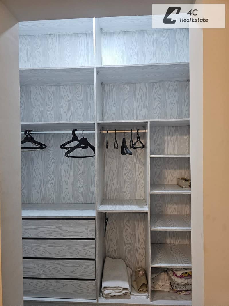 Furnished 3-bedroom apartment for rent in Al Patio Oro La Vista compound, lowest monthly rent in the compound. Open view landscape, ready to move in, - Aanzicht 5