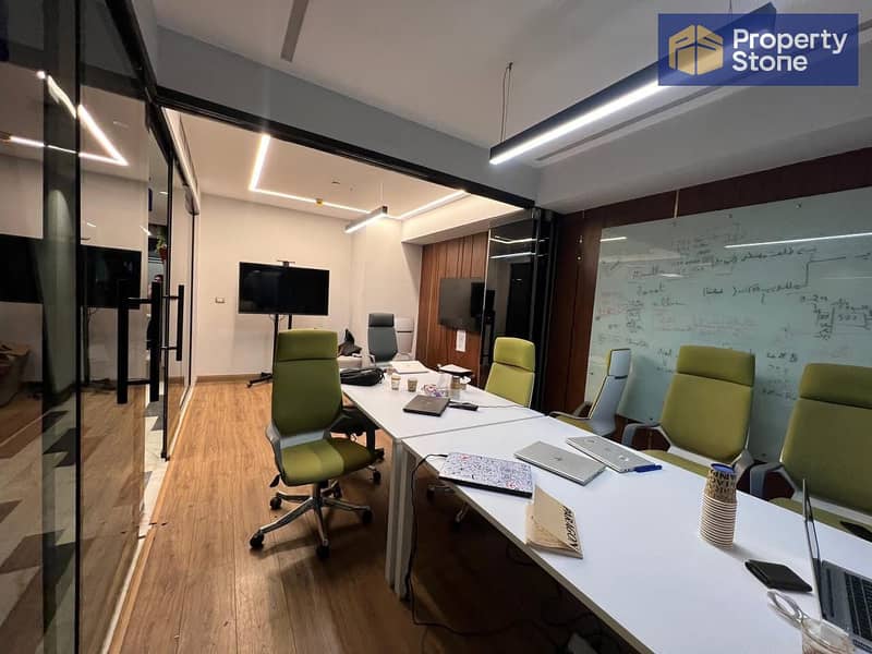 Premium Administrative Space for Rent – Panoramic Frontage on 90th Street | New Cairo - Widok 3