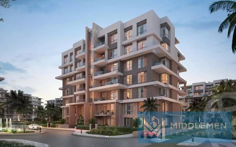 apartment 191m prime location Open View ala Villas Garden Ville ready to move hyde park new cairo - Vista 4