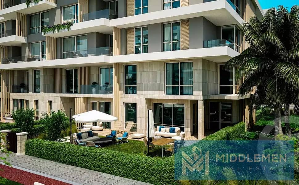 apartment 191m prime location Open View ala Villas Garden Ville ready to move hyde park new cairo - Vista 5