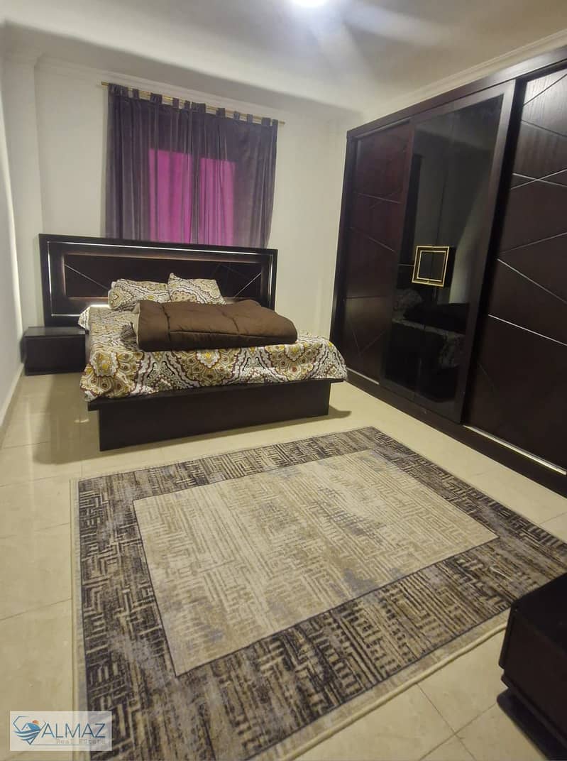 Furnished 130 sqm apartment for rent in Gardenia City Zone 11 Compound, Nasr City, near main roads. - Widok 2