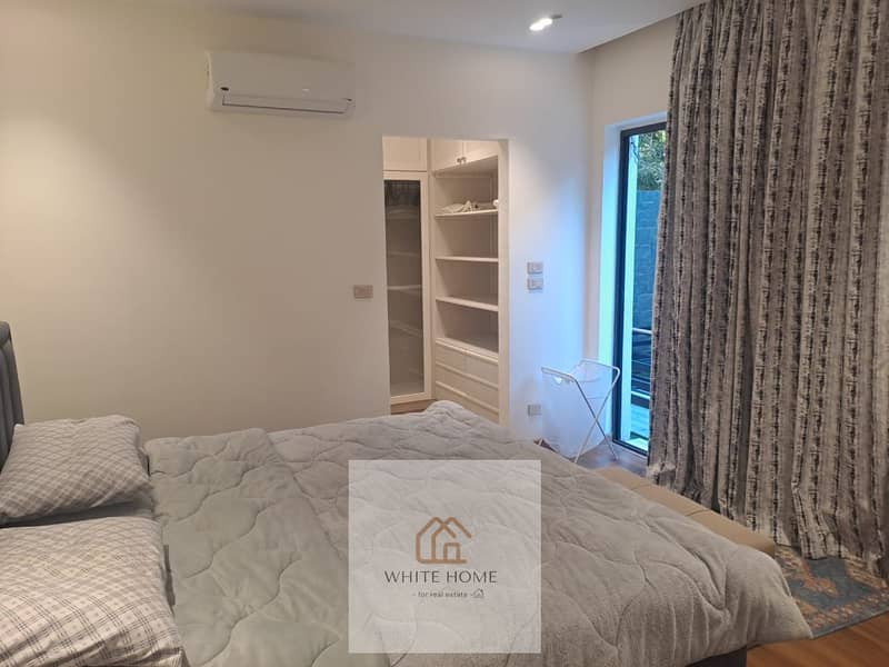 Furnished modern apartment with garden for rent in Lake View Compound, first occupancy - Ansicht 6
