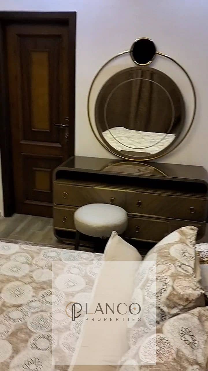 Furnished apartment for rent in the sixteenth district Sheikh Zayed in front of Mazar Mall and Beverly Hills - Ansicht 5
