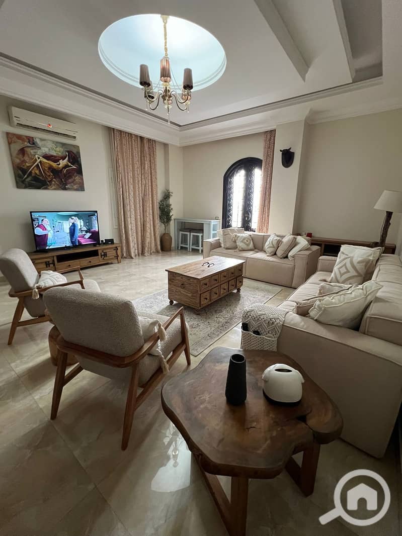 Furnished duplex for rent in South Al-Akadimiya—4-bedroom ultra-super-luxury unit, very luxurious, garden view - Ansicht 2