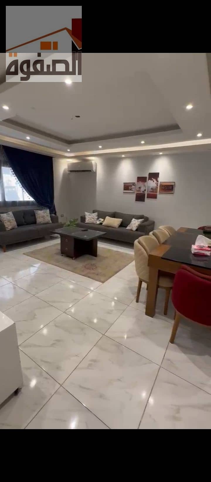 Furnished apartment for rent in Zahraa El Maadi, Ashgar Dorna compound, a unique and upscale location next to all services, restaurants, and international brands, and very close to Carrefour. – pohled 2