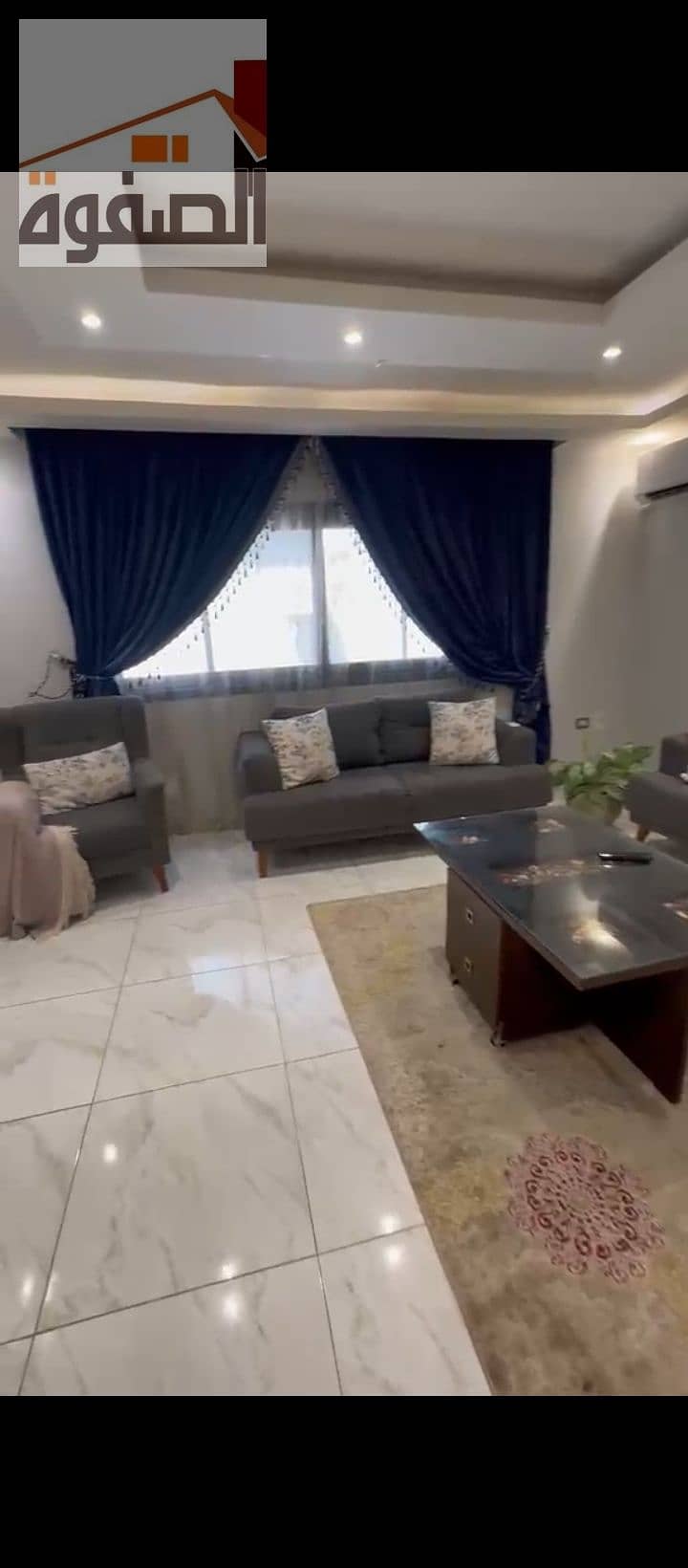 Furnished apartment for rent in Zahraa El Maadi, Ashgar Dorna compound, a unique and upscale location next to all services, restaurants, and international brands, and very close to Carrefour. – pohled 4