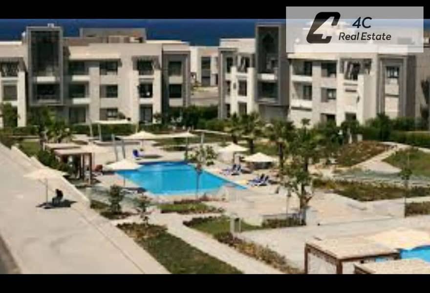 Penthouse chalet for sale with the lowest down payment on the market 3 bedrooms in Gaia Al Ahly Village Sabor Ras El Hekma North Coast - Vista 4