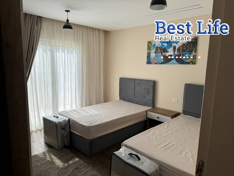 Luxury Furnished Ground Floor Apartment For Rent In Mountain View iCity New Cairo | Near AUC & South 90 Street | 165 SQM + 120 SQM Private Garden - Ansicht 5