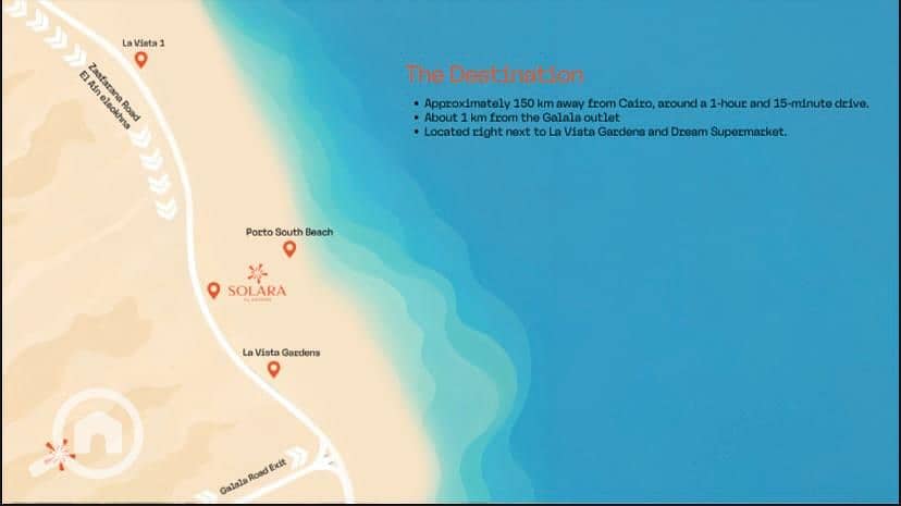 Invest wisely in Solara with a down payment of 420,000 and installments over 8 years. The chalet area is 57 square meters. Reserve your unit at the launch price before the price increase. - Mehr