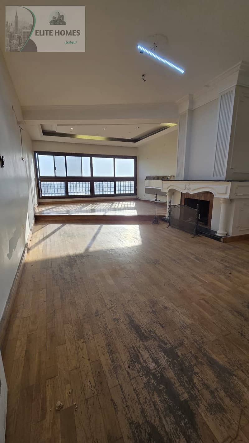 Office for rent on Abbas Al-Akkad Main Street in Nasr City, 300 meters directly on the main road. - Vista 4