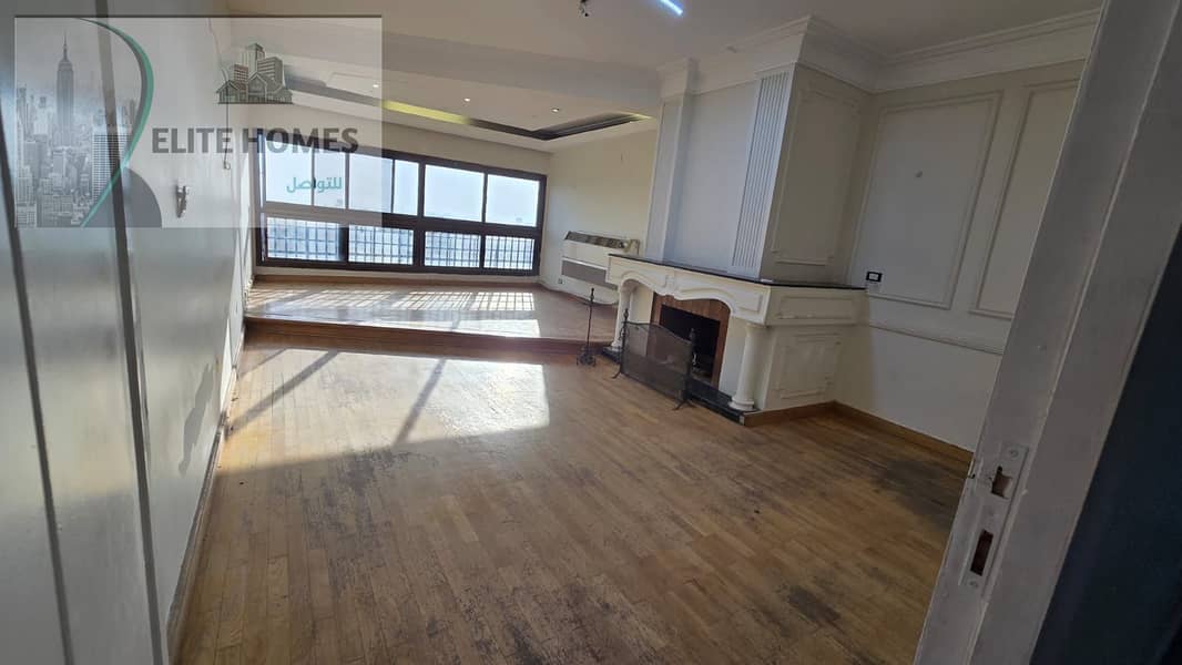 Office for rent on Abbas Al-Akkad Main Street in Nasr City, 300 meters directly on the main road. - Vista 5