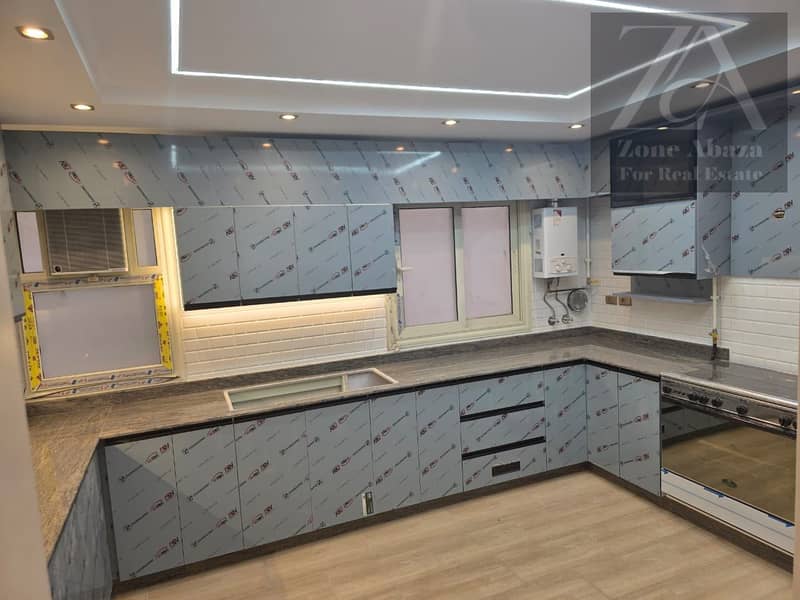 Ultra-super-lux apartment for rent, first occupancy, Stone Residence Compound, Katameya, Cairo. 4 rooms with kitchen, air conditioning, and appliances - Ansicht 2