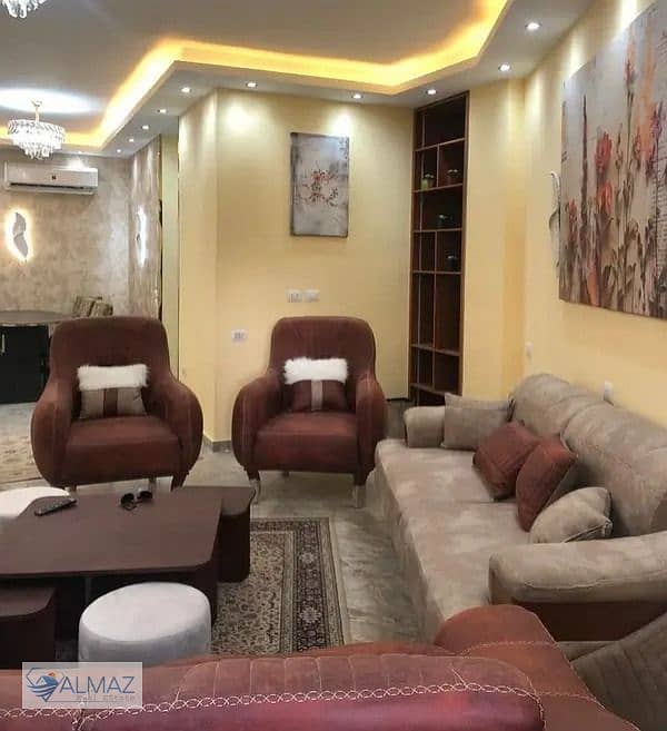 Furnished 177 sqm apartment for rent in Sephora Heights Compound, Fifth Settlement, near Point 90 Mall and Cairo Festival City. – pohled 2