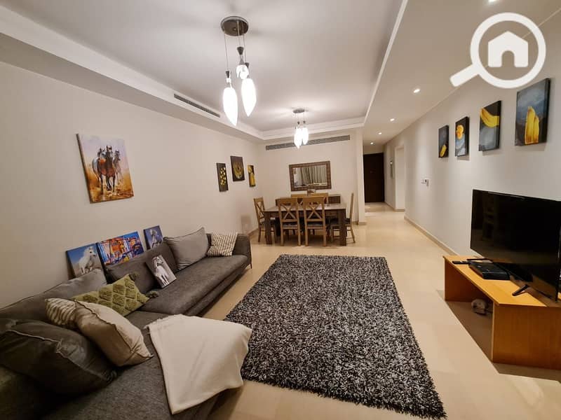 Furnished apartment for rent in Cairo Festival City compound, New Cairo - Ansicht 3