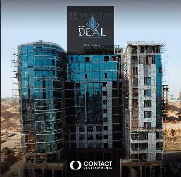 45 SQM Administrative Office in a Prime New Capital Location Starting from EGP 5 Million with Installments - Widok 4