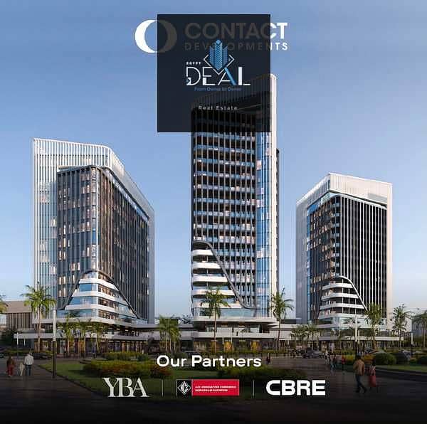 45 SQM Administrative Office in a Prime New Capital Location Starting from EGP 5 Million with Installments - Więcej