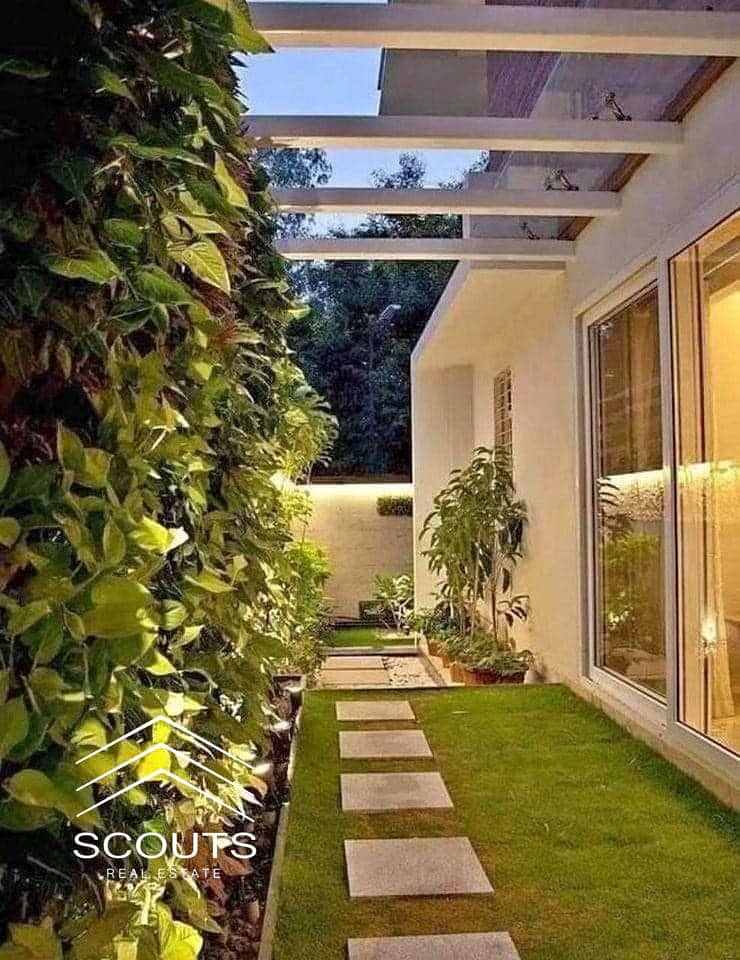 Villa 260M - 3 floors for sale in Mountain view Creek view New Cairo for 12.9M le in installments near Hyde Park and Palm Hills, Mivida Settlement - Widok 4