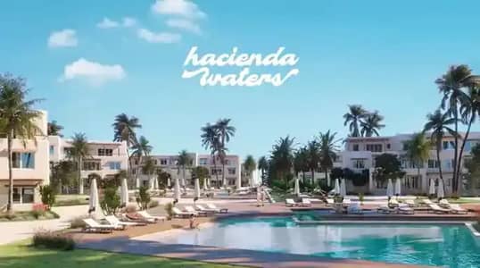 2 Bedroom Chalet for Sale in North Coast, Matruh - Hacienda Waters Chalet | 2BR + Private Garden | Palm Hills