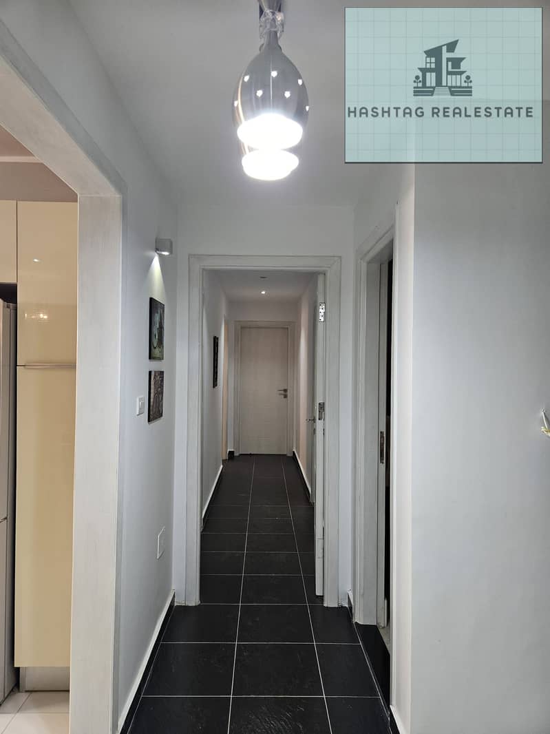 For rent: a hotel apartment in the 8th district of Sheikh Zayed, 3 bedrooms, second floor with an elevator, near the Dahget Mall and Espana Plaza. - Widok 4