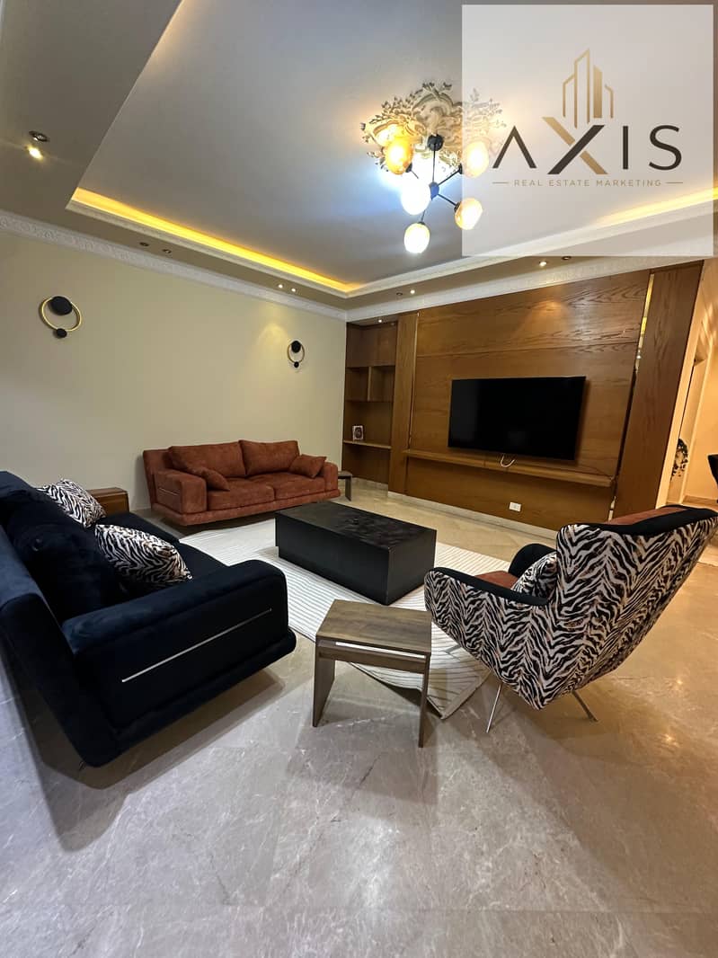 Luxury Furnished Apartment for rent at an amazing price, 215 square meters, in Beverly Hills The Courtyards compound el sheikh zayed – pohled 4