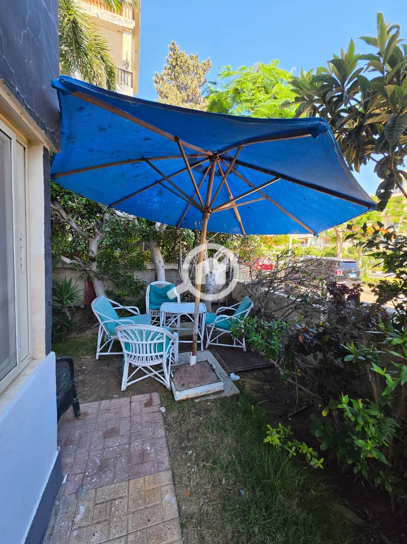 2 Bedroom private garden Fully Air-Conditioned Apartment | Maamoura Beach | Beach Access for 4 Included - Widok 3