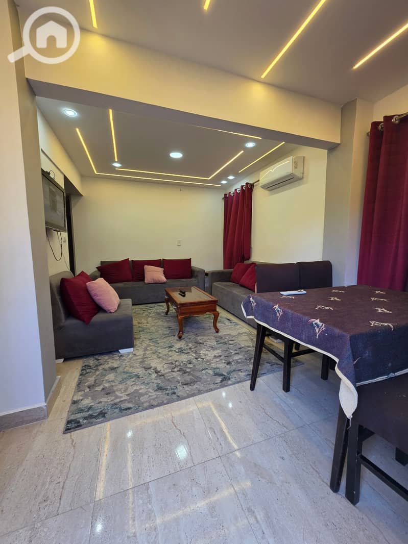 2 Bedroom private garden Fully Air-Conditioned Apartment | Maamoura Beach | Beach Access for 4 Included - Widok 5