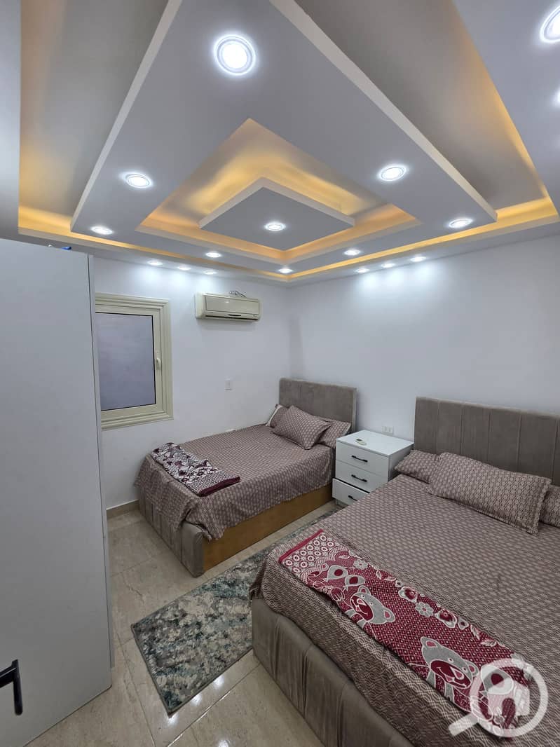 2 Bedroom private garden Fully Air-Conditioned Apartment | Maamoura Beach | Beach Access for 4 Included - Więcej