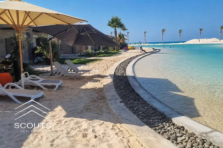 Chalet for sale in Garden, ultra-super-lux finished with air conditioning, on the sea, with a cash discount in Hacienda Palm Hills - Widok 2